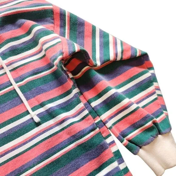 Vintage Y2K Shirt Womens Small Oversize GAB Gimmie a Break Stripe 90s - Picture 7 of 7